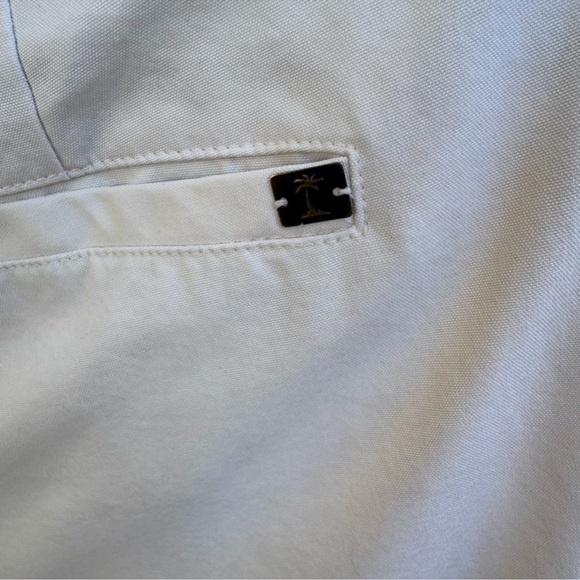 Tommy Bahama Women's Cream Silk Pants - Picture 4 of 5